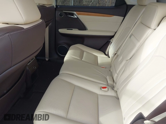 2017 Lexus RX 350 z VIN 2T2ZZMCA8HC060632, wystawiony jako IAAI lot #41334535 z przebiegiem 41 592 mil mil oraz . Historia ofert i sprzedaży dostępna na DreamBid. Obrazek 8.