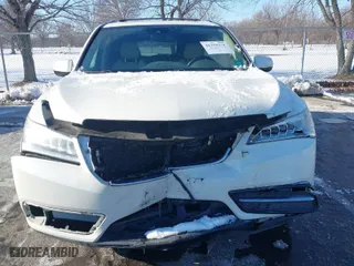 2016 Acura MDX w/Tech with VIN 5FRYD4H49GB019212, listed as a IAAI auction lot 41379321 with 123,576 mi miles. Bid and sale history available at carsss.com. Image 6.