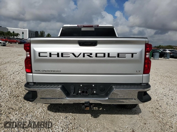 2022 Chevrolet Silverado 1500 LT with VIN 2GCPACED0N1502138, listed as a Copart auction lot 50809735 with 0 mi miles and Salvage Title. Bid and sale history available at carsss.com. Image 6.