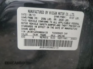 2013 Infiniti M z VIN JN1BY1AR5DM604133, wystawiony jako Copart lot #56890095 z przebiegiem 202 593 mil mil oraz Szkoda całkowita • Salvage title. Historia ofert i sprzedaży dostępna na DreamBid. Obrazek 12.