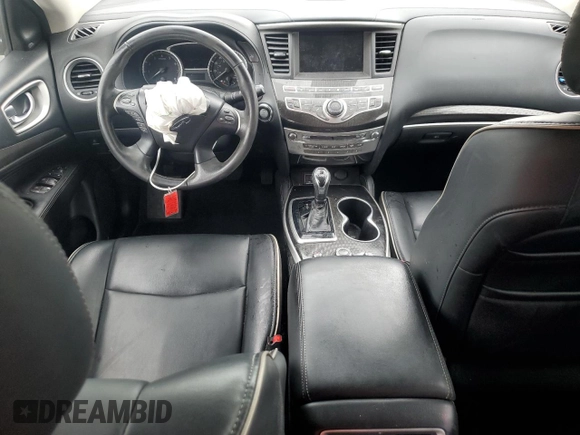 2019 Infiniti QX60 Luxe z VIN 5N1DL0MM7KC566126, wystawiony jako Copart lot #56410415 z przebiegiem 46 788 mil mil oraz Nie do naprawy • Non repairable. Historia ofert i sprzedaży dostępna na DreamBid. Obrazek 8.