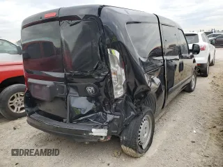 2022 Ram ProMaster City Cargo Tradesman with VIN ZFBHRFAB6N6W69795, listed as a Copart auction lot 66394033 with 10,399 mi miles and . Bid and sale history available at DreamBid. Image 3.