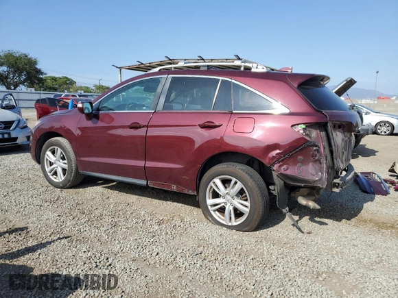 2013 Acura RDX Technology with VIN 5J8TB4H50DL013934, listed as a Copart auction lot 60252505 with 154,642 mi miles and Salvage title. Bid and sale history available at DreamBid. Image 2.