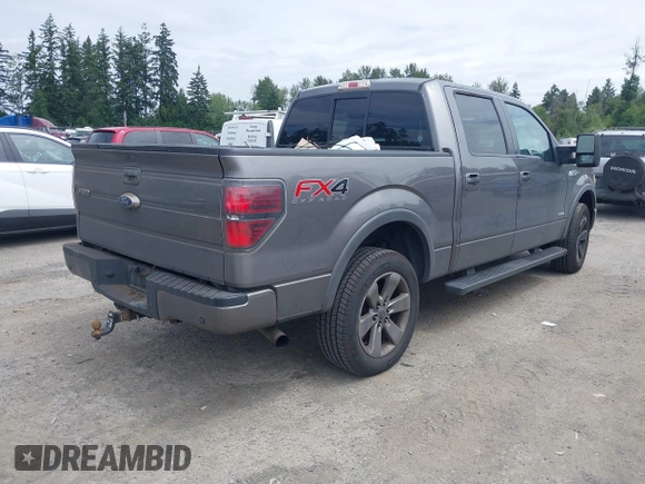 2013 Ford F-150 XL with VIN 1FTFW1ET2DFB47800, listed as a IAAI auction lot 42715835 with 130,553 mi miles and . Bid and sale history available at DreamBid. Image 4.