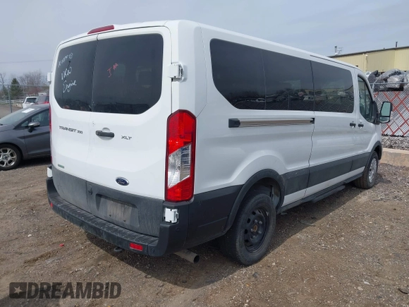 2023 Ford Transit Passenger XL with VIN 1FBAX2YG0PKA92257, listed as a IAAI auction lot 41996145 with 61,932 mi miles and . Bid and sale history available at DreamBid. Image 4.