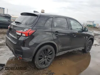 2022 Mitsubishi Outlander Sport ES with VIN JA4ARUAU8NU024494, listed as a Copart auction lot 47801375 with 27,501 mi miles and Salvage Title. Bid and sale history available at carsss.com. Image 3.