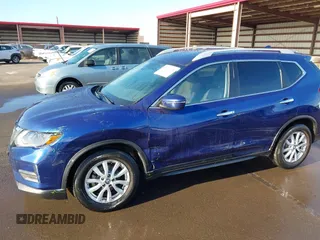 2019 Nissan Rogue SV with VIN 5N1AT2MT7KC738645, listed as a IAAI auction lot 42173044 with 73,056 mi miles and . Bid and sale history available at DreamBid. Image 6.