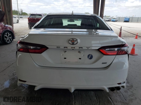 2021 Toyota Camry SE Nightshade with VIN 4T1G11AK6MU442356, listed as a Copart auction lot 53323285 with 81,770 mi miles and Non Repairable. Bid and sale history available at carsss.com. Image 6.