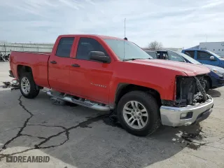 2014 Chevrolet Silverado 1500 LT with VIN 1GCRCREH5EZ385592, listed as a Copart auction lot 45496375 with 190,711 mi miles and Salvage Title. Bid and sale history available at carsss.com. Image 4.