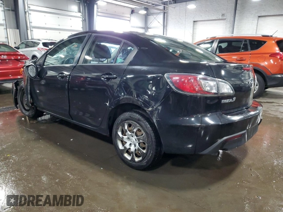 2010 Mazda 3 i Sport with VIN JM1BL1SFXA1264622, listed as a Copart auction lot 60656605 with 186,508 mi miles and Salvage title. Bid and sale history available at DreamBid. Image 2.