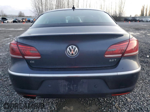 2013 Volkswagen CC Sport with VIN WVWBP7ANXDE539872, listed as a Copart auction lot 79144084 with 128,050 mi miles and Salvage Title. Bid and sale history available at DreamBid. Image 6.