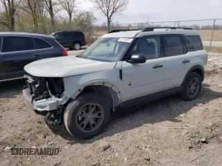 2023 Ford Bronco Sport Big Bend z VIN 3FMCR9B64PRE31701, wystawiony jako Copart lot #52784925 z przebiegiem 5 193 mil mil oraz Szkoda całkowita • Salvage title. Historia ofert i sprzedaży dostępna na DreamBid. Obrazek 1.