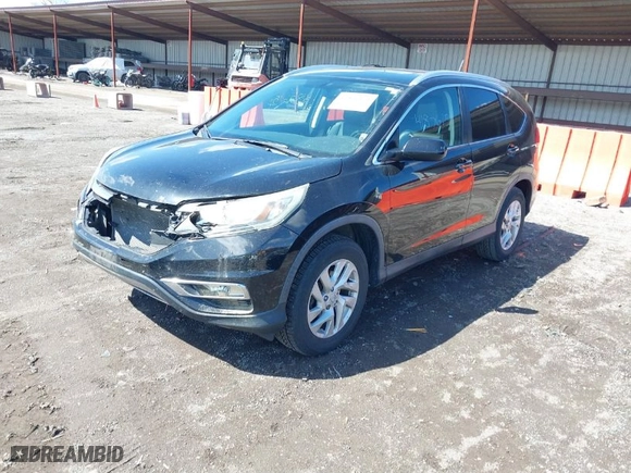 2016 Honda CR-V EX-L with VIN 2HKRM4H71GH623631, listed as a IAAI auction lot 41876151 with 109,509 mi miles. Bid and sale history available at carsss.com. Image 2.