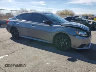 2018 Nissan Sentra SR with VIN 3N1AB7AP6JY320159, listed as a Copart auction lot 45246755 with 73,094 mi miles and Salvage Title. Bid and sale history available at DreamBid. Image 4.