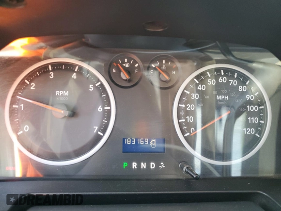 2010 Dodge 2500 ST with VIN 3D7TT2CTXAG171220, listed as a Copart auction lot 58321375 with 183,169 mi miles and Salvage title. Bid and sale history available at DreamBid. Image 9.