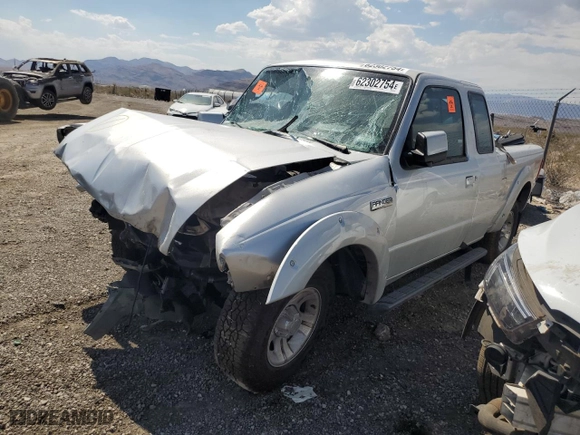 2010 Ford Ranger XL with VIN 1FTKR1EE0APA71264, listed as a Copart auction lot 62302754 with 0 mi miles and Salvage Title. Bid and sale history available at carsss.com. Image 1.
