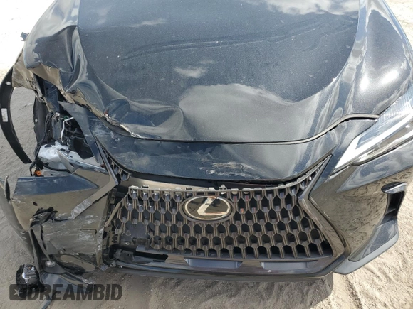 2023 Lexus NX with VIN 2T2GGCEZ9PC020598, listed as a Copart auction lot 44828055 with 11,732 mi miles and Salvage Title. Bid and sale history available at carsss.com. Image 14.