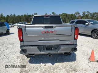 2021 GMC Sierra 1500 AT4 with VIN 1GTP9EEL8MZ156714, listed as a Copart auction lot 75759564 with 42,648 mi miles and Salvage Title. Bid and sale history available at carsss.com. Image 6.
