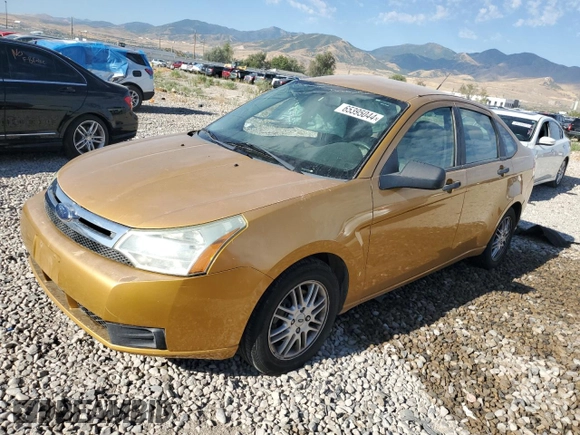 2009 Ford Focus SE with VIN 1FAHP35N59W112684, listed as a Copart auction lot 65395044 with Not Provided miles and Salvage Title. Bid and sale history available at carsss.com. Image 1.