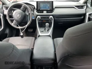2020 Toyota RAV4 Hybrid XLE with VIN 2T3RWRFV3LW076759, listed as a Copart auction lot 60330435 with 128,274 mi miles and Salvage title. Bid and sale history available at DreamBid. Image 8.