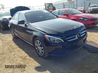 2016 Mercedes-Benz C 300 Luxury with VIN WDDWF4KB1GR150239, listed as a IAAI auction lot 42112415 with 227,620 mi miles and . Bid and sale history available at carsss.com. Image 1.
