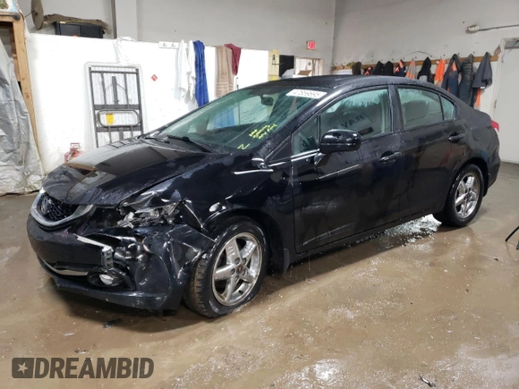 2015 Honda Civic Sedan EX-L with VIN 2HGFB2F97FH504041, listed as a Copart auction lot 47859695 with 157,852 mi miles and Salvage Title. Bid and sale history available at carsss.com. Image 1.
