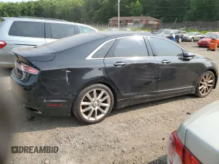 2014 Lincoln MKZ with VIN 3LN6L2G90ER826416, listed as a Copart auction lot 58973625 with 110,272 mi miles and Salvage title. Bid and sale history available at DreamBid. Image 3.