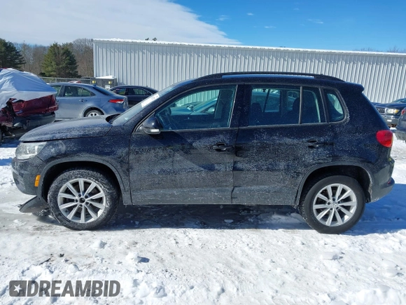 2017 Volkswagen Tiguan S with VIN WVGBV7AX7HK049500, listed as a IAAI auction lot 41632573 with 83,362 mi miles and . Bid and sale history available at DreamBid. Image 14.