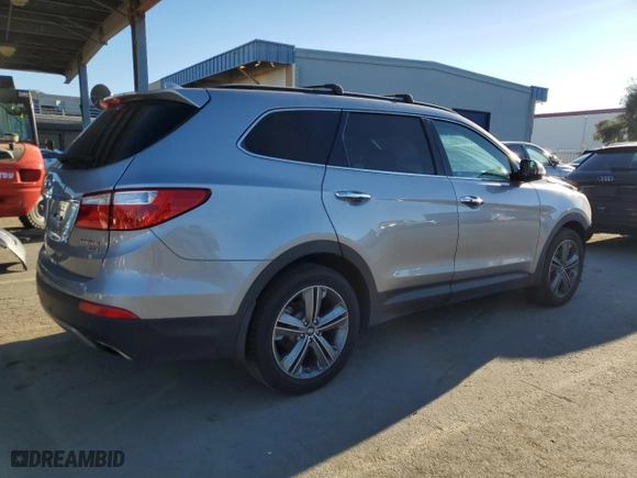 2016 Hyundai Santa Fe XL Premium with VIN KM8SNDHF2GU138163, listed as a Copart auction lot 88367615 with 83,836 mi miles and Salvage Title. Bid and sale history available at carsss.com. Image 3.