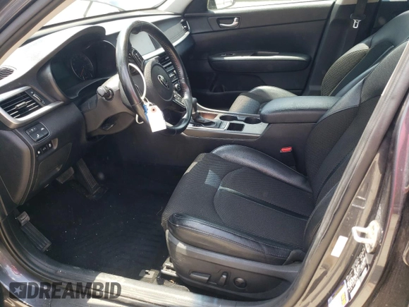 2019 Kia Optima LX with VIN 5XXGT4L36KG316216, listed as a Copart auction lot 62138725 with 73,197 mi miles and Salvage title. Bid and sale history available at DreamBid. Image 7.
