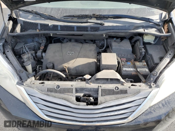 2017 Toyota Sienna XLE с VIN 5TDDZ3DC8HS153859, выставлен на аукционе Copart как лот 41522545 с пробегом 288 439 миль миль и Чистый • Clean title. История ставок и продаж доступна на DreamBid. Изображение 12.