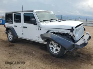 2018 Jeep Wrangler Unlimited Sport S z VIN 1C4HJXDG5JW136672, wystawiony jako Copart lot #60204425 z przebiegiem 151 411 mil mil oraz Szkoda całkowita • Salvage title. Historia ofert i sprzedaży dostępna na DreamBid. Obrazek 4.