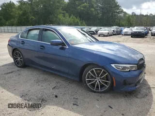 2021 BMW 3 Series 330i with VIN 3MW5R1J06M8B74986, listed as a Copart auction lot 60648895 with Not provided miles and Salvage title. Bid and sale history available at DreamBid. Image 4.