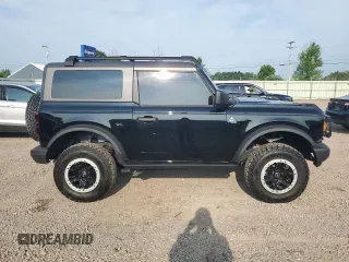 2024 Ford Bronco Black Diamond with VIN 1FMDE1AP3RLA66439, listed as a Copart auction lot 64542095 with 3,055 mi miles and Salvage title. Bid and sale history available at DreamBid. Image 12.