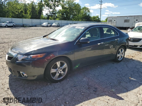2011 Acura TSX with VIN JH4CU2F62BC018833, listed as a Copart auction lot 56911785 with 144,558 mi miles and Salvage title. Bid and sale history available at DreamBid. Image 1.
