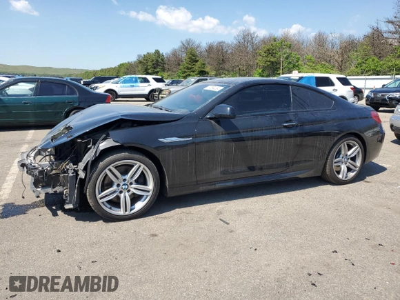 2015 BMW 6 Series z VIN WBALY1C57FDZ73541, wystawiony jako Copart lot #57294034 z przebiegiem 136 357 mil mil oraz Czysty tytuł • Clean title. Historia ofert i sprzedaży dostępna na DreamBid. Obrazek 1.