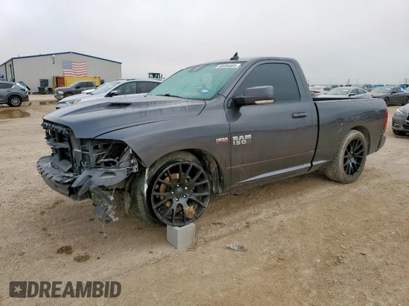 2015 Ram 1500 Sport with VIN 3C6JR6CT4FG604312, listed as a Copart auction lot 60494405 with 111,648 mi miles and Salvage title. Bid and sale history available at DreamBid. Image 1.