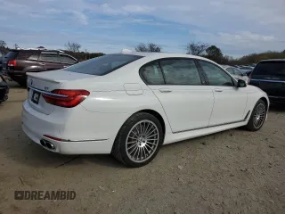 2018 BMW 7 Series ALPINA B7 xDrive with VIN WBA7F2C53JG856267, listed as a Copart auction lot 78383124 with 54,388 mi miles and Salvage Title. Bid and sale history available at carsss.com. Image 3.