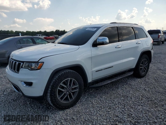 2019 Jeep Grand Cherokee Limited z VIN 1C4RJFBG4KC670301, wystawiony jako Copart lot #62533545 z przebiegiem 87 800 mil mil oraz Szkoda całkowita • Salvage title. Historia ofert i sprzedaży dostępna na DreamBid. Obrazek 1.