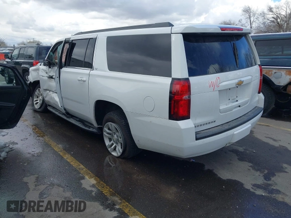 2018 Chevrolet Suburban LT with VIN 1GNSKHKC1JR286440, listed as a IAAI auction lot 41820103 with 1 mi miles. Bid and sale history available at carsss.com. Image 3.