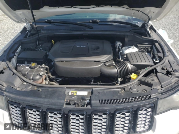 2017 Jeep Grand Cherokee Altitude with VIN 1C4RJFAG4HC919335, listed as a Copart auction lot 56529825 with 187,194 mi miles and Salvage title. Bid and sale history available at DreamBid. Image 12.