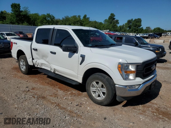 2022 Ford F-150 XL z VIN 1FTFW1E53NKE99147, wystawiony jako Copart lot #60621955 z przebiegiem 37 007 mil mil oraz Szkoda całkowita • Salvage title. Historia ofert i sprzedaży dostępna na DreamBid. Obrazek 4.