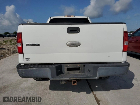 2007 Ford F-150 STX with VIN 1FTRX12W37FA72568, listed as a Copart auction lot 61744915 with 217,479 mi miles and Clean title. Bid and sale history available at DreamBid. Image 6.