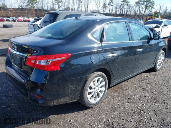 2019 Nissan Sentra SV with VIN 3N1AB7AP7KY445186, listed as a IAAI auction lot 41846095 with 54,267 mi miles and . Bid and sale history available at DreamBid. Image 4.