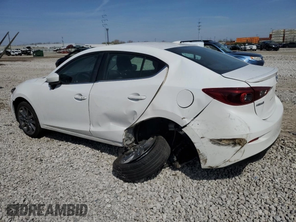2018 Mazda 3 Grand Touring with VIN 3MZBN1W30JM165253, listed as a Copart auction lot 52159415 with 73,776 mi miles and Salvage Title. Bid and sale history available at DreamBid. Image 2.