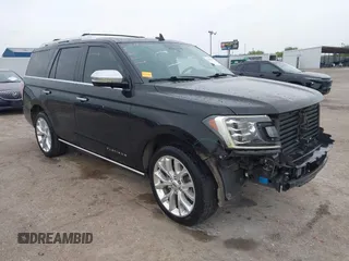 2019 Ford Expedition Platinum with VIN 1FMJU1LT1KEA23423, listed as a IAAI auction lot 42134271 with 59,180 mi miles and . Bid and sale history available at DreamBid. Image 1.
