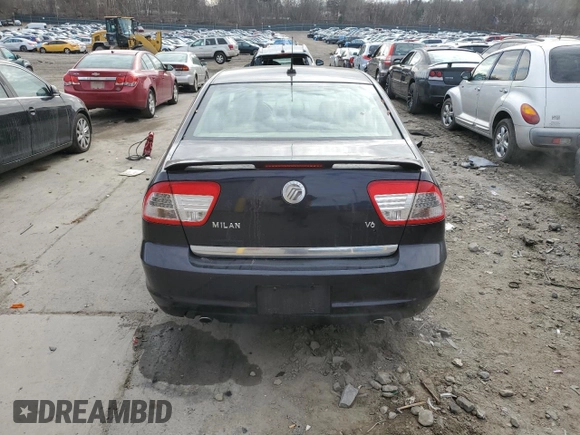 2007 Mercury Milan Premier z VIN 3MEHM02147R662430, wystawiony jako Copart lot #79922574 z przebiegiem 94 402 mil mil oraz Szkoda całkowita • Salvage title. Historia ofert i sprzedaży dostępna na DreamBid. Obrazek 6.
