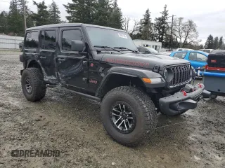 2024 Jeep Wrangler Rubicon X z VIN 1C4RJXFG5RW339591, wystawiony jako Copart lot #50061185 z przebiegiem 3 056 mil mil oraz Szkoda całkowita • Salvage title. Historia ofert i sprzedaży dostępna na DreamBid. Obrazek 4.