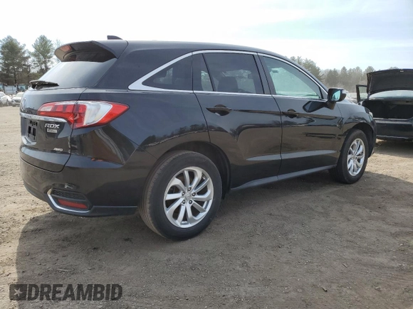 2017 Acura RDX with VIN 5J8TB4H38HL002538, listed as a Copart auction lot 48879705 with 11,432 mi miles and Salvage Title. Bid and sale history available at carsss.com. Image 3.