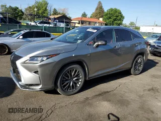 2018 Lexus RX 350 with VIN 2T2BZMCA5JC164471, listed as a Copart auction lot 60878065 with 93,800 mi miles and Clean title. Bid and sale history available at DreamBid. Image 1.